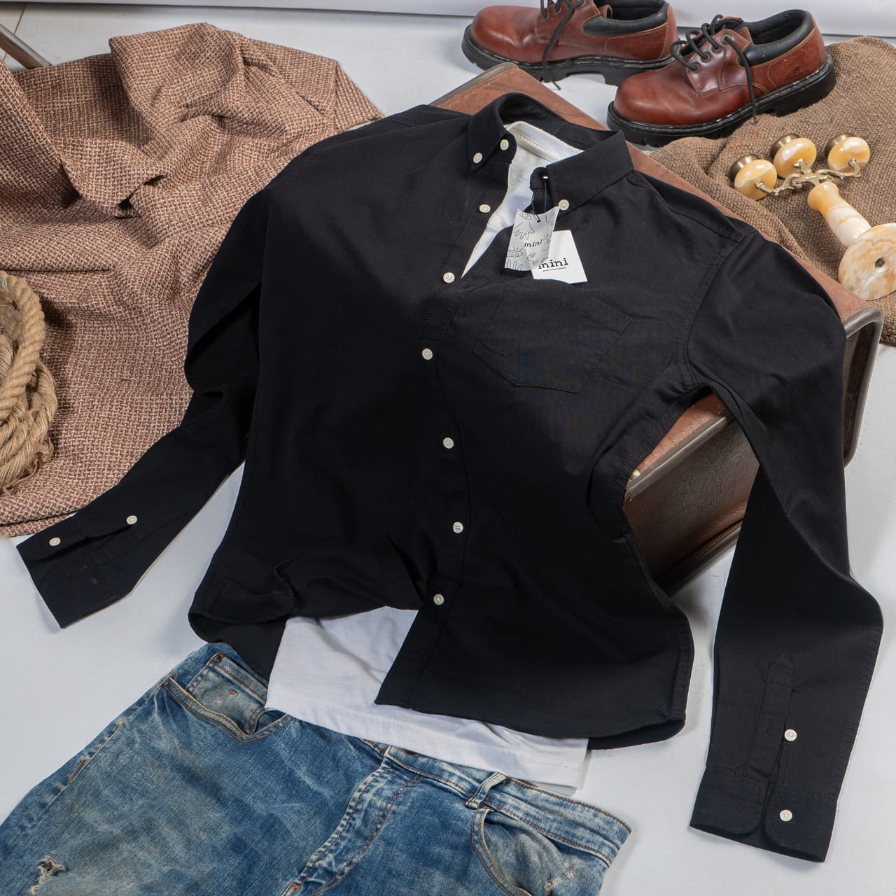 Gaberdine Shirt