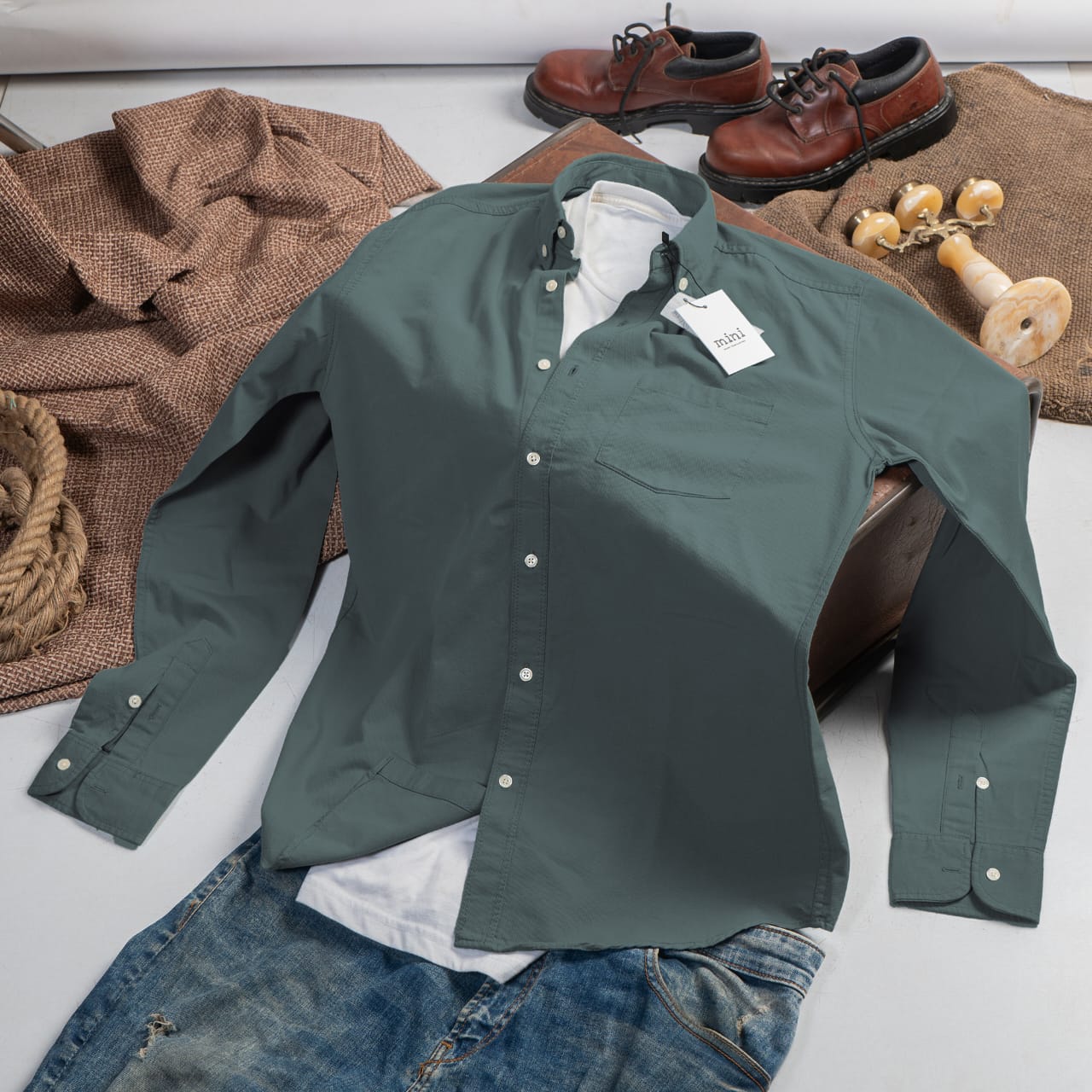Gaberdine Shirt