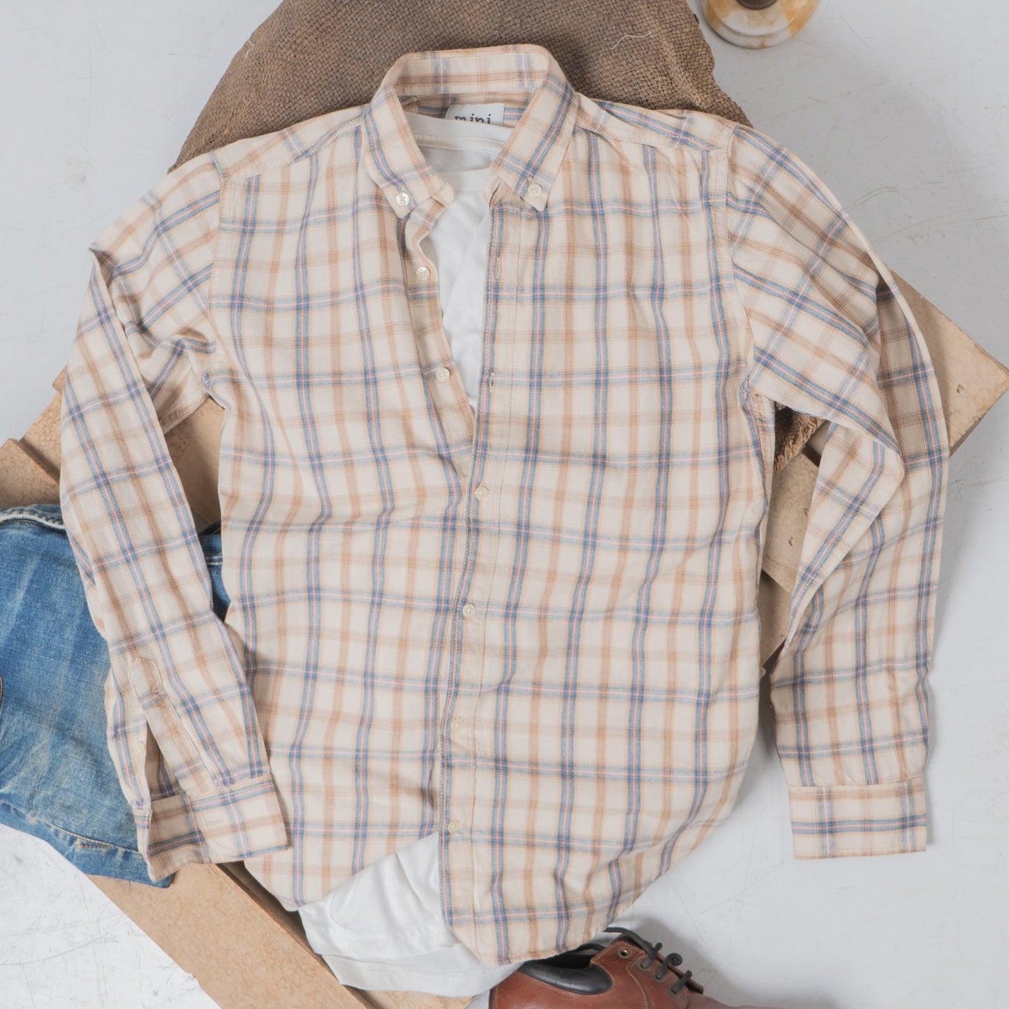 Linen Caro Shirt