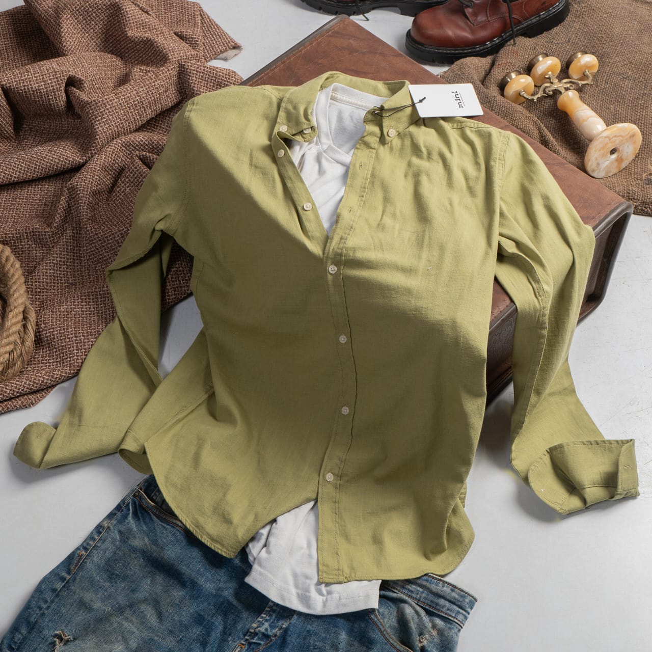 Linen cotton shirt