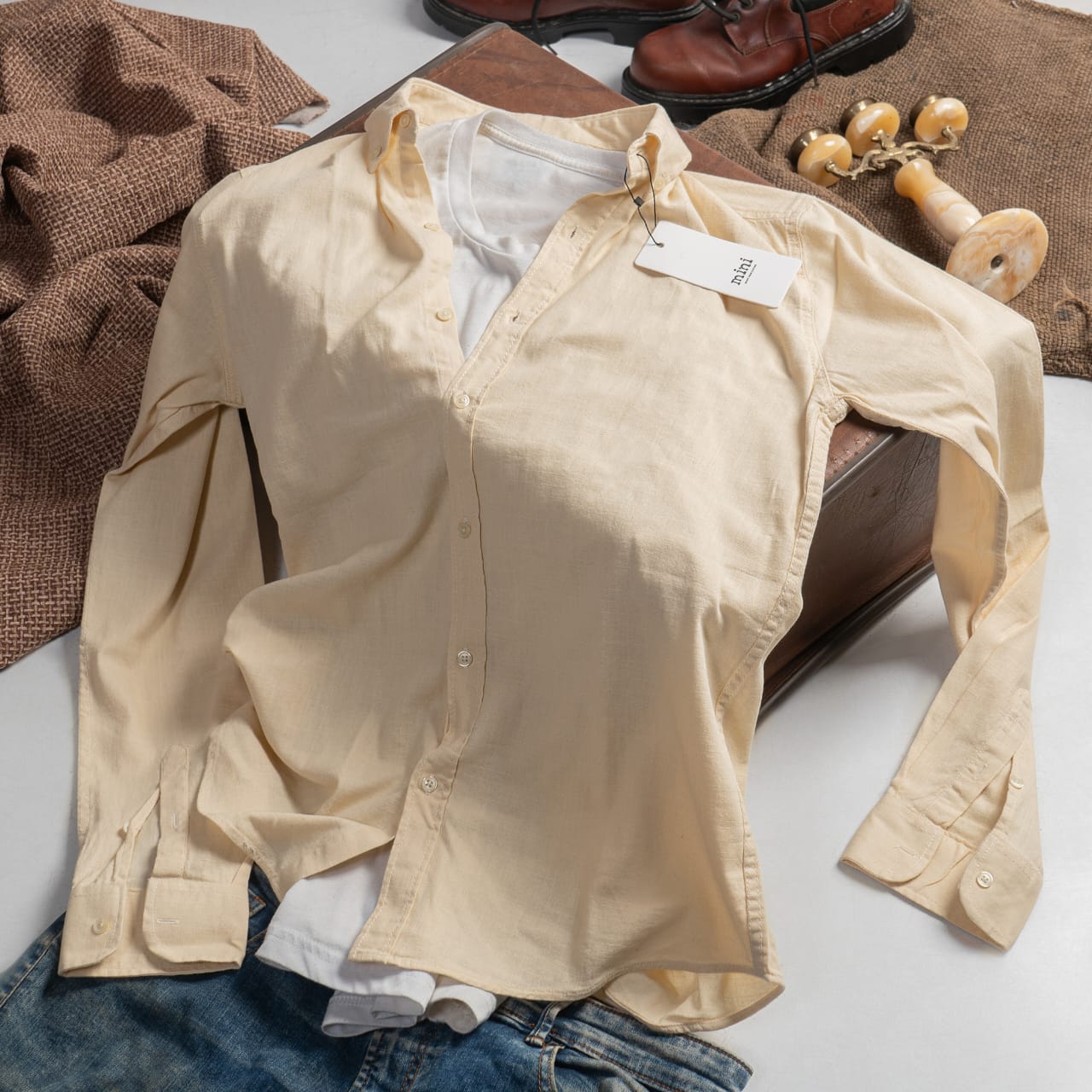 Linen cotton shirt