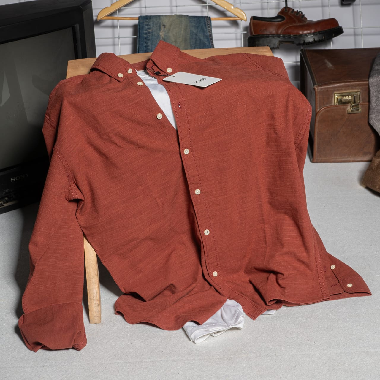 Linen cotton shirt