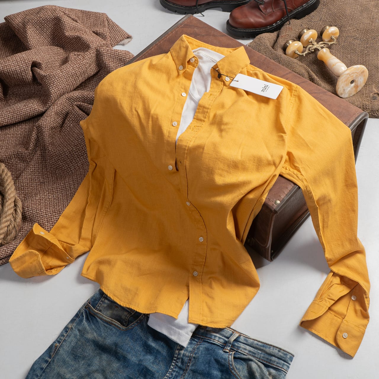 Linen cotton shirt
