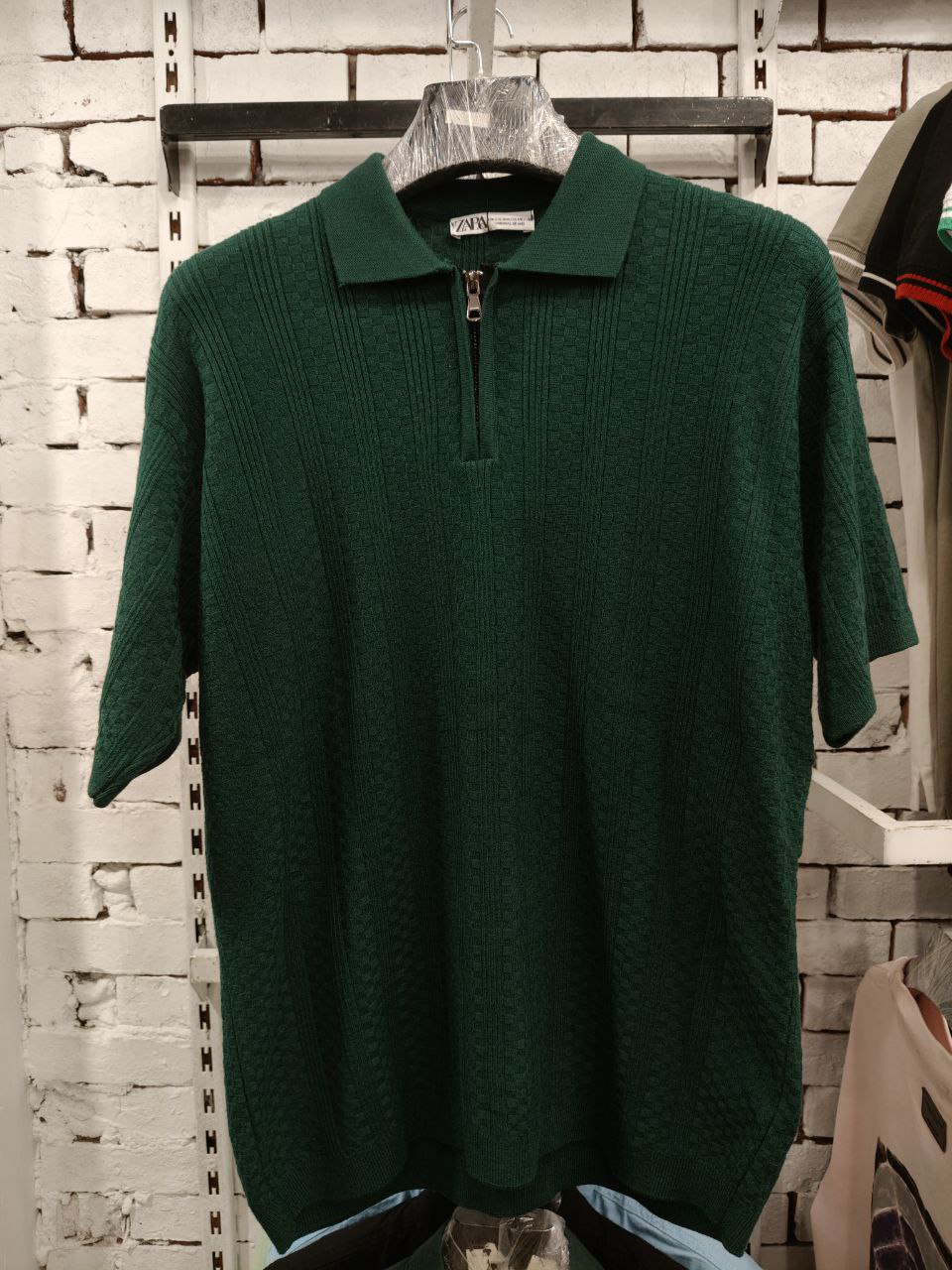 Half-Zip Retro Polo