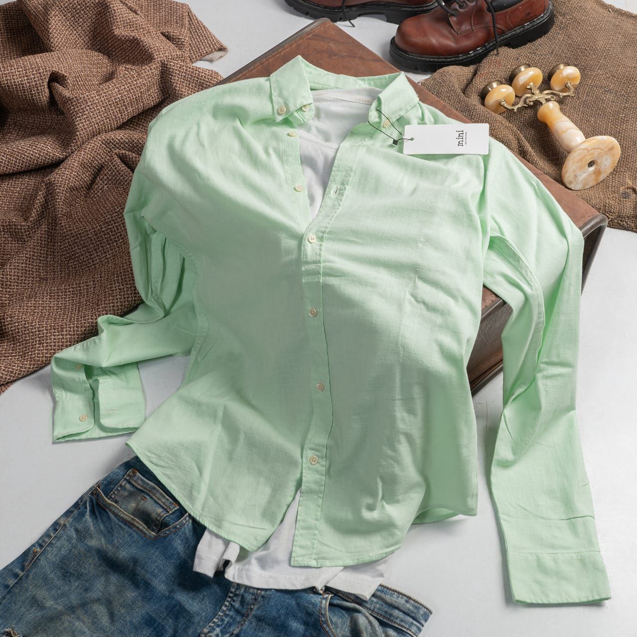 Linen cotton shirt