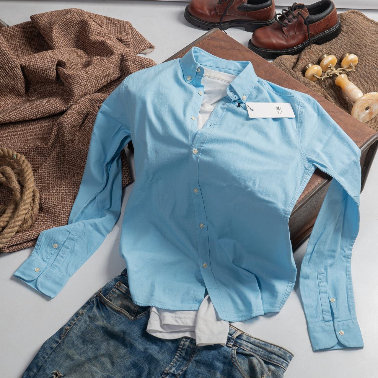 Linen cotton shirt