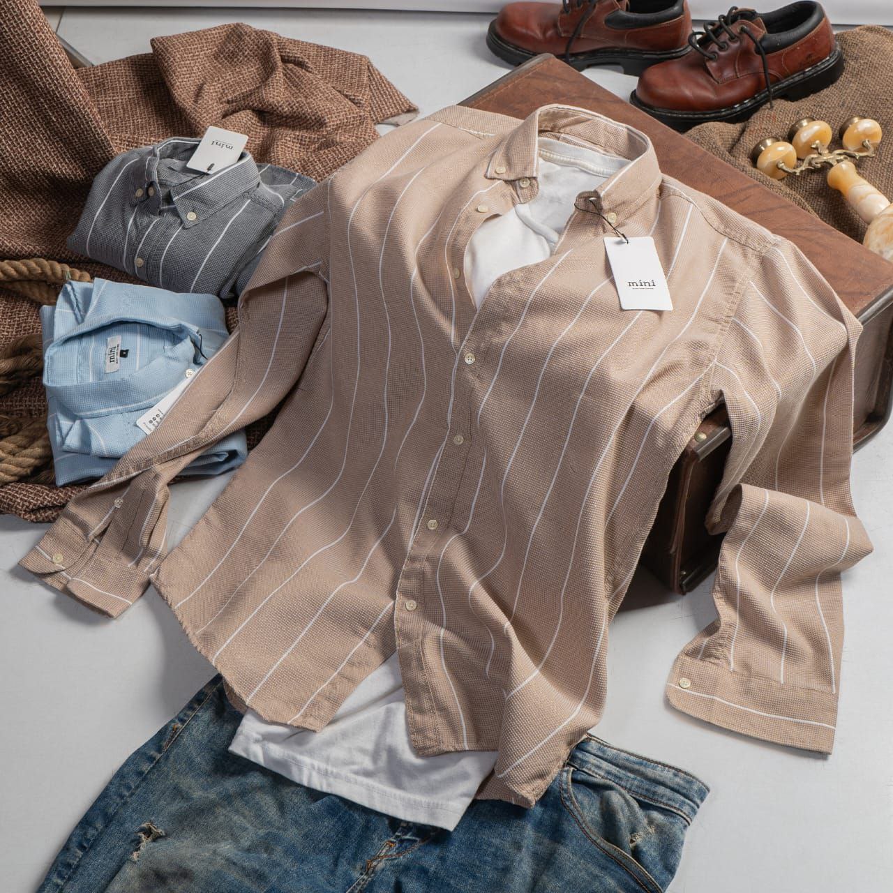 Basic striped Shirt