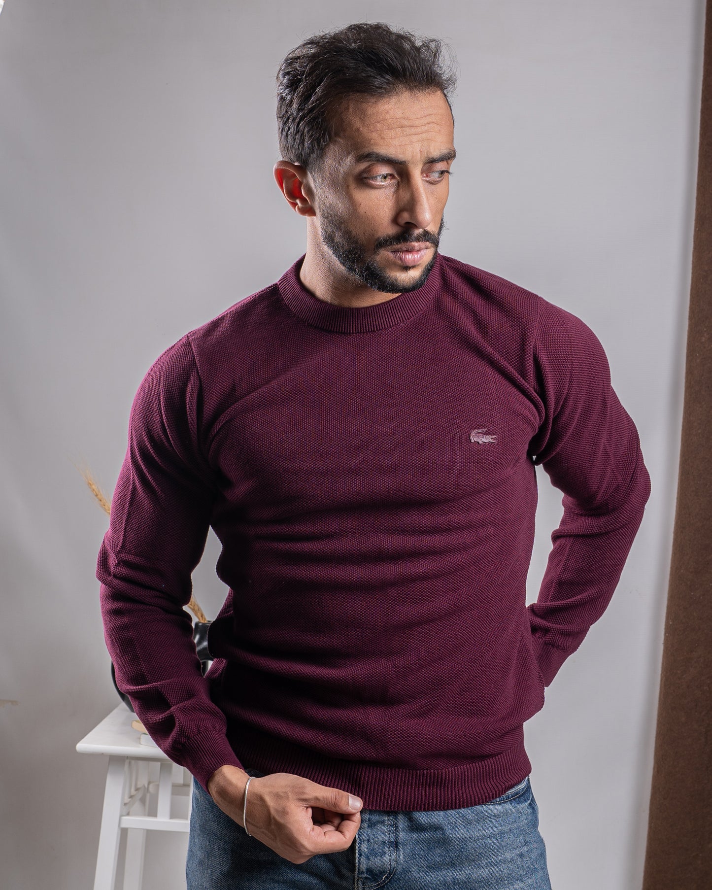 Trico Pullover – Lacoste Style