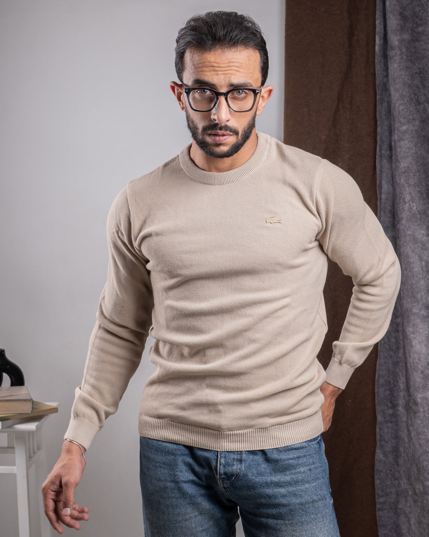 Trico Pullover – Lacoste Style
