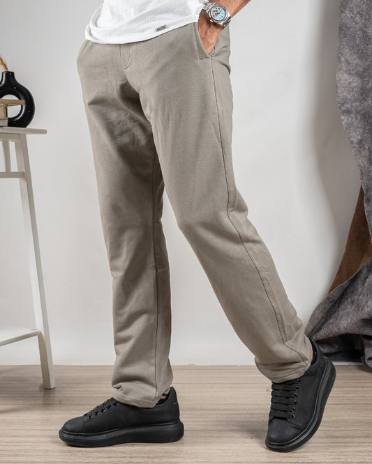 Melton Wide-Leg Pants