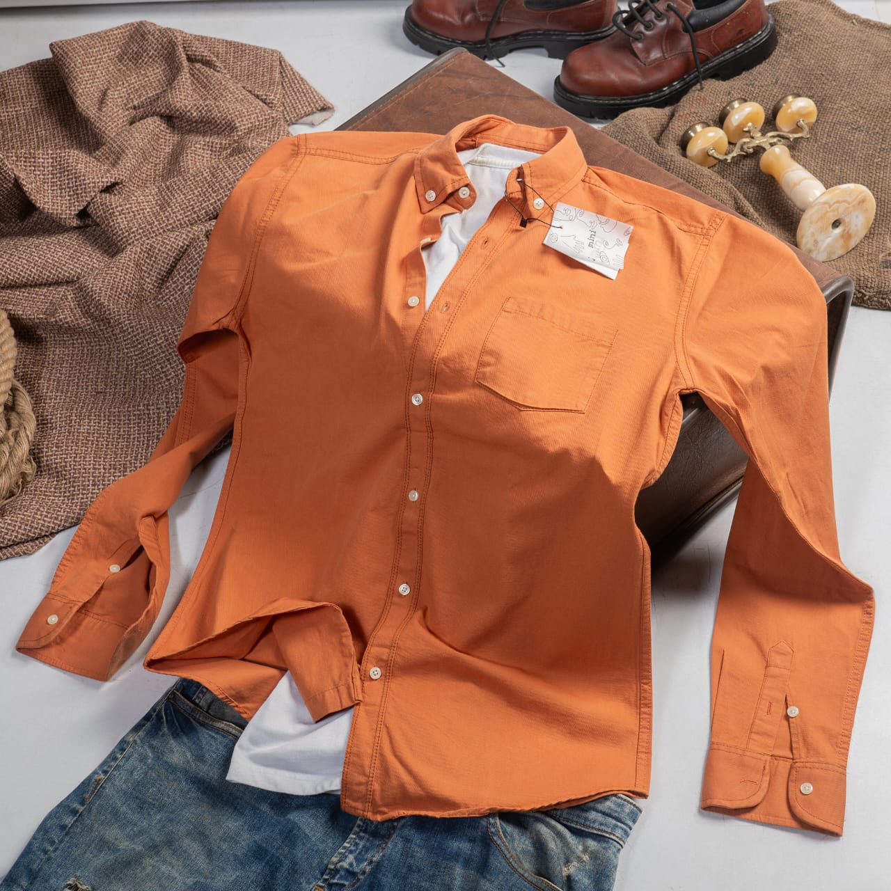 Gaberdine Shirt