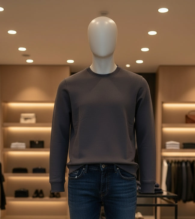 Round Basic  SweatShirt