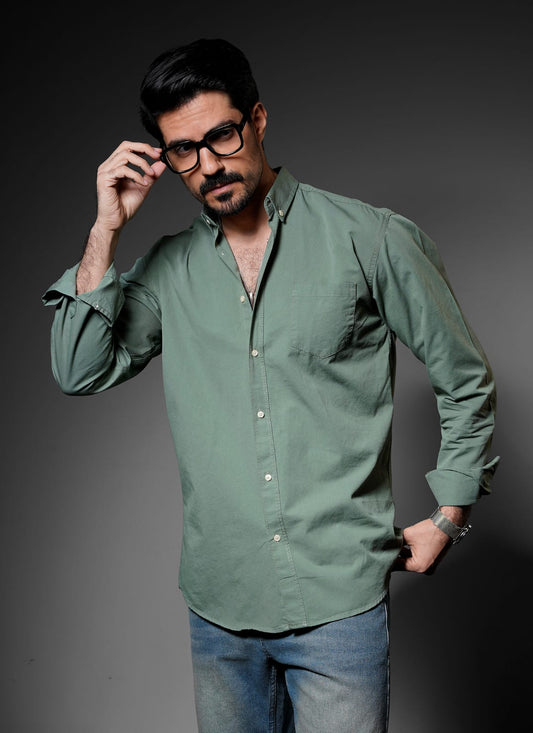 Gaberdine Shirt