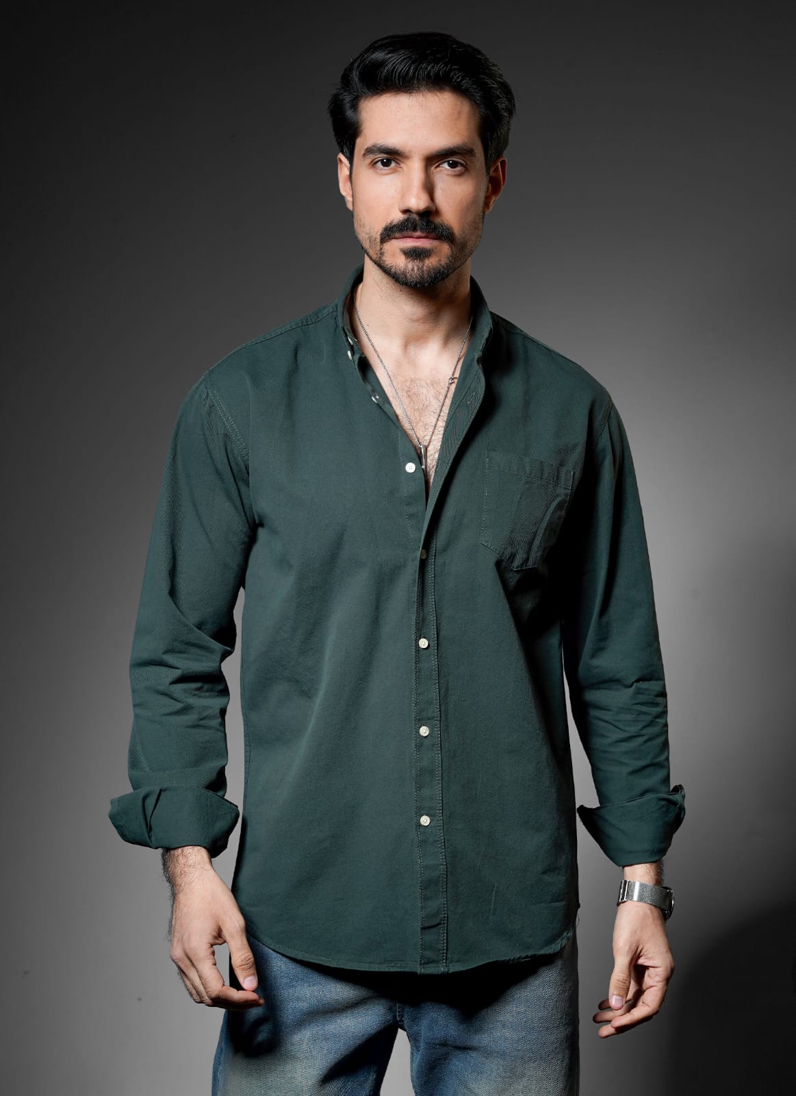 Gaberdine Shirt