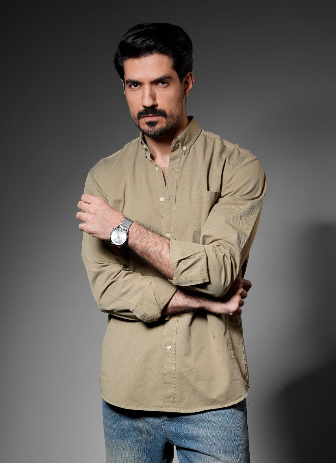 Gaberdine Shirt
