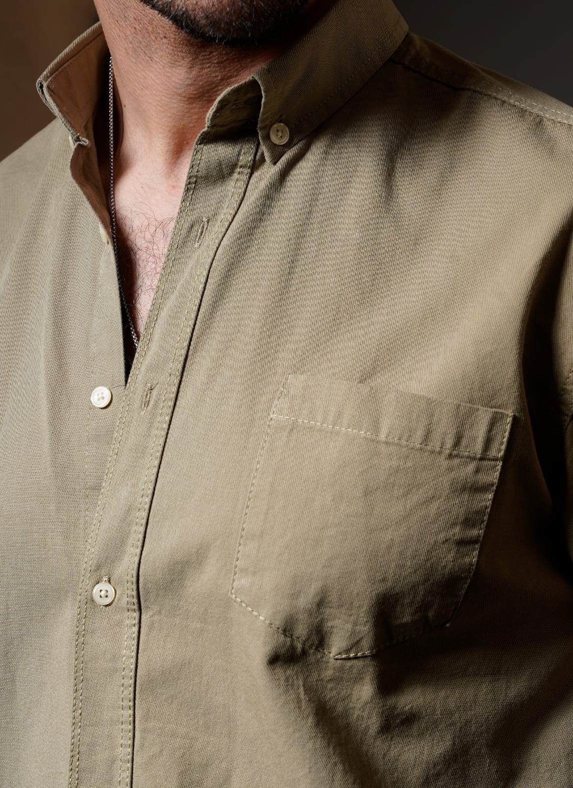 Gaberdine Shirt