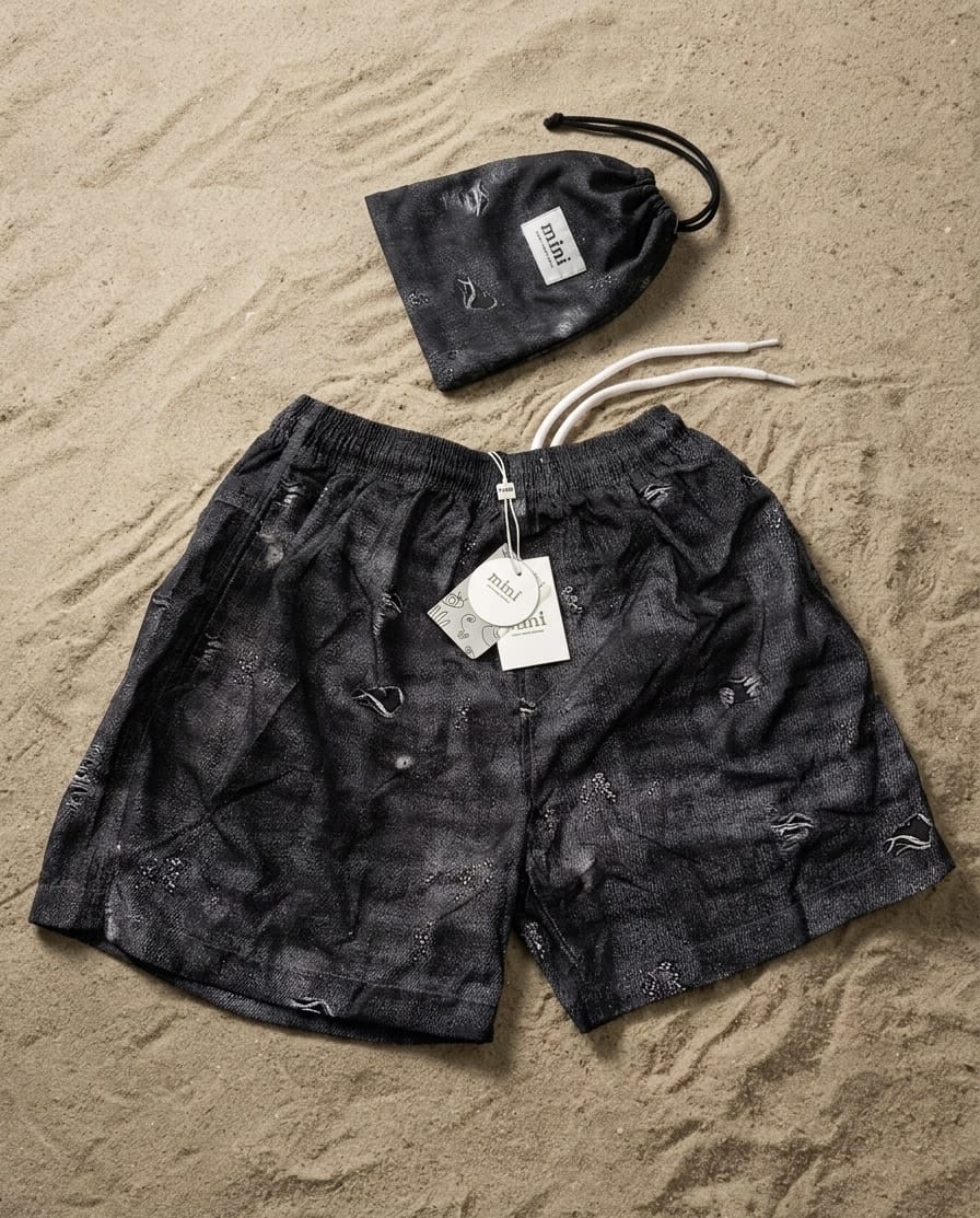 Denim Swim Shorts