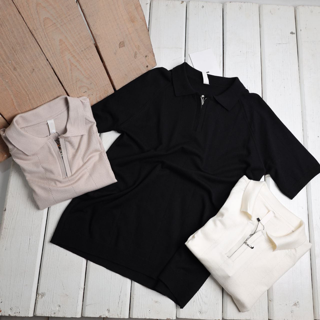 Half-Zip Polo