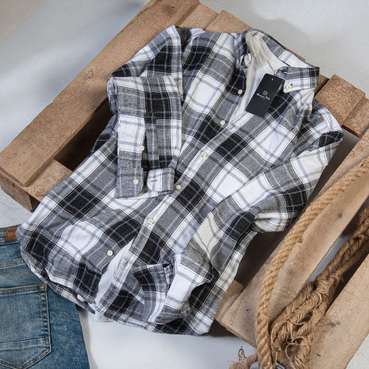 Mesh Checkered Shirt
